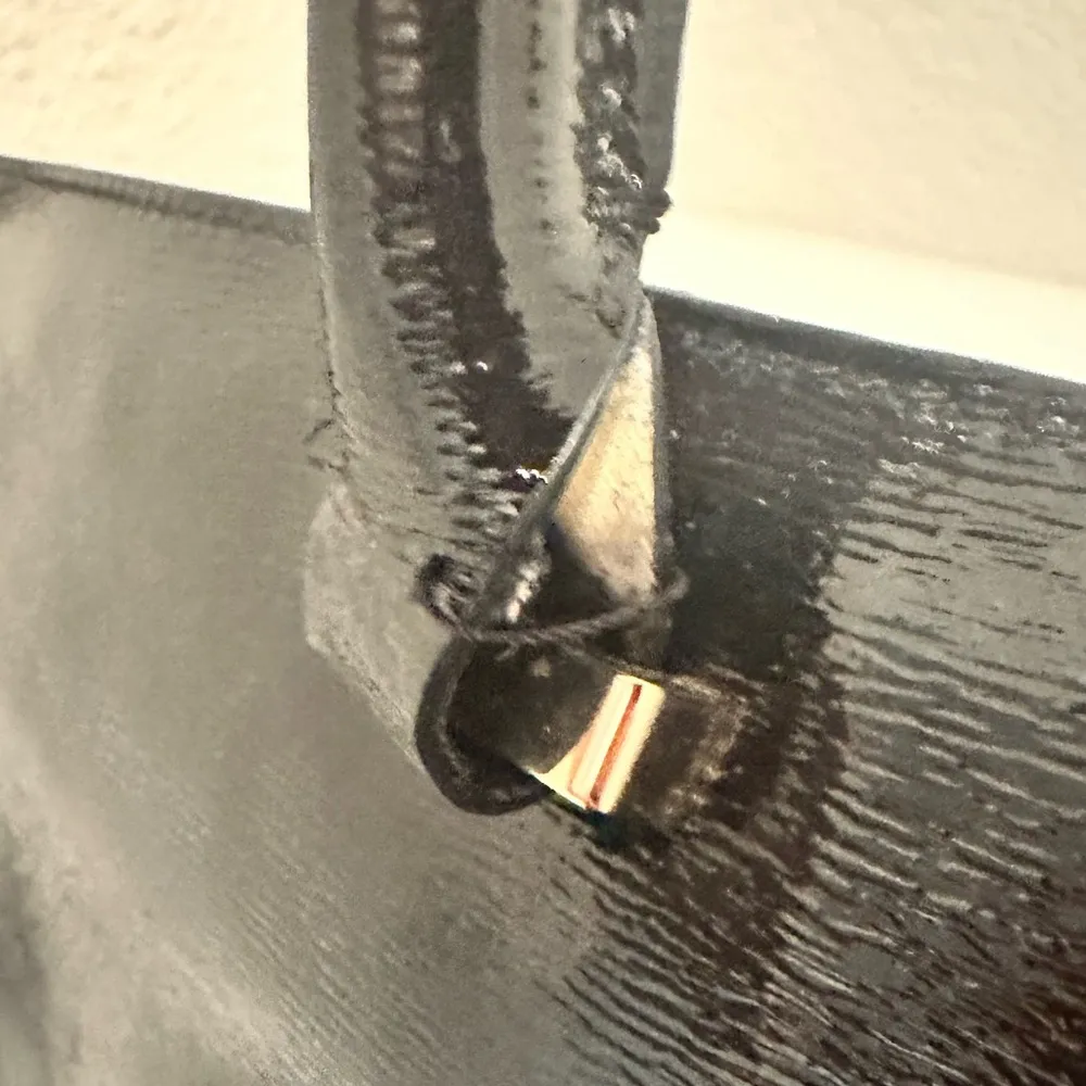 Kate Spade Bixby Place Elena Black Patent Saffiano Leather Satchel Handbag - Image 13