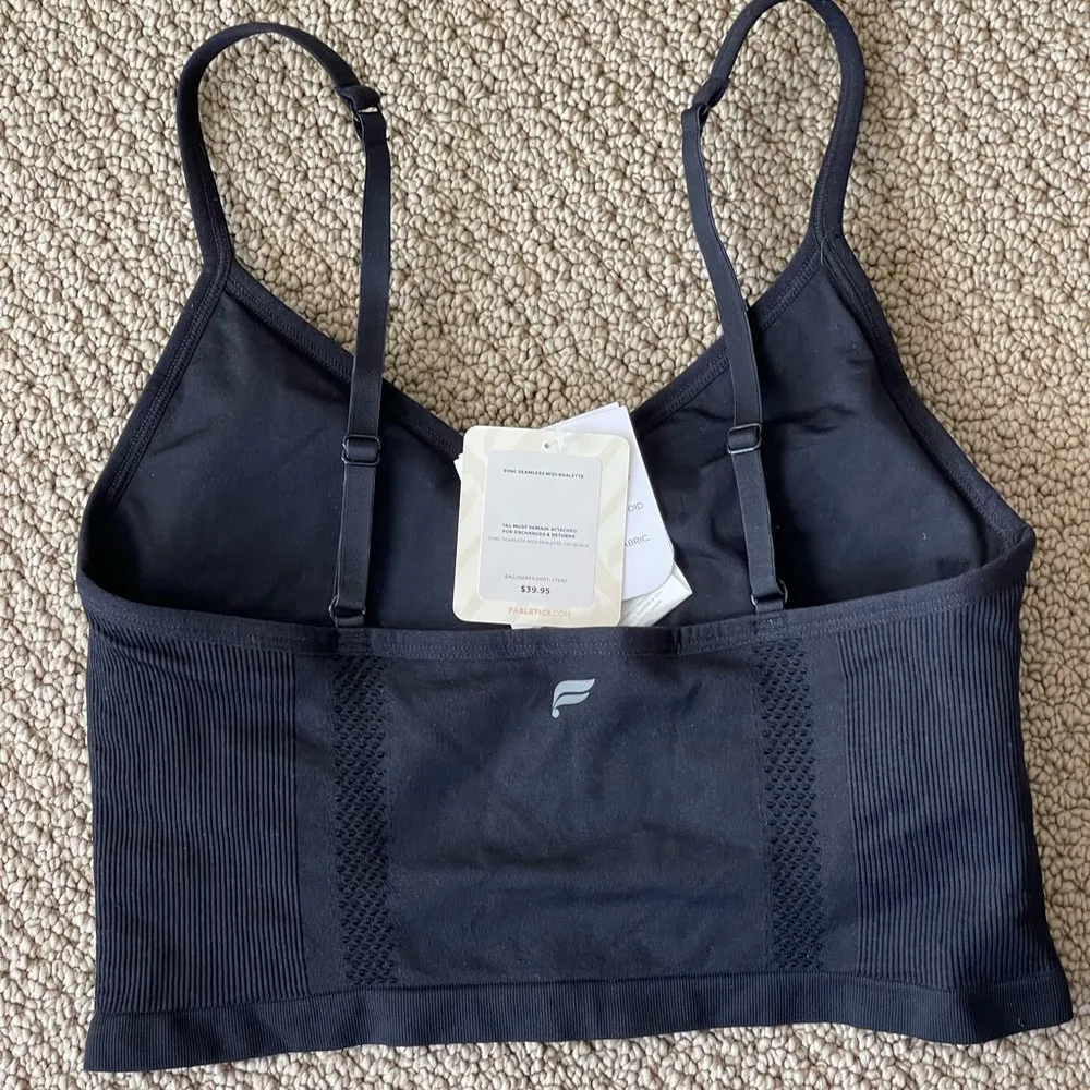 MIDI Bralette in Black - Image 2