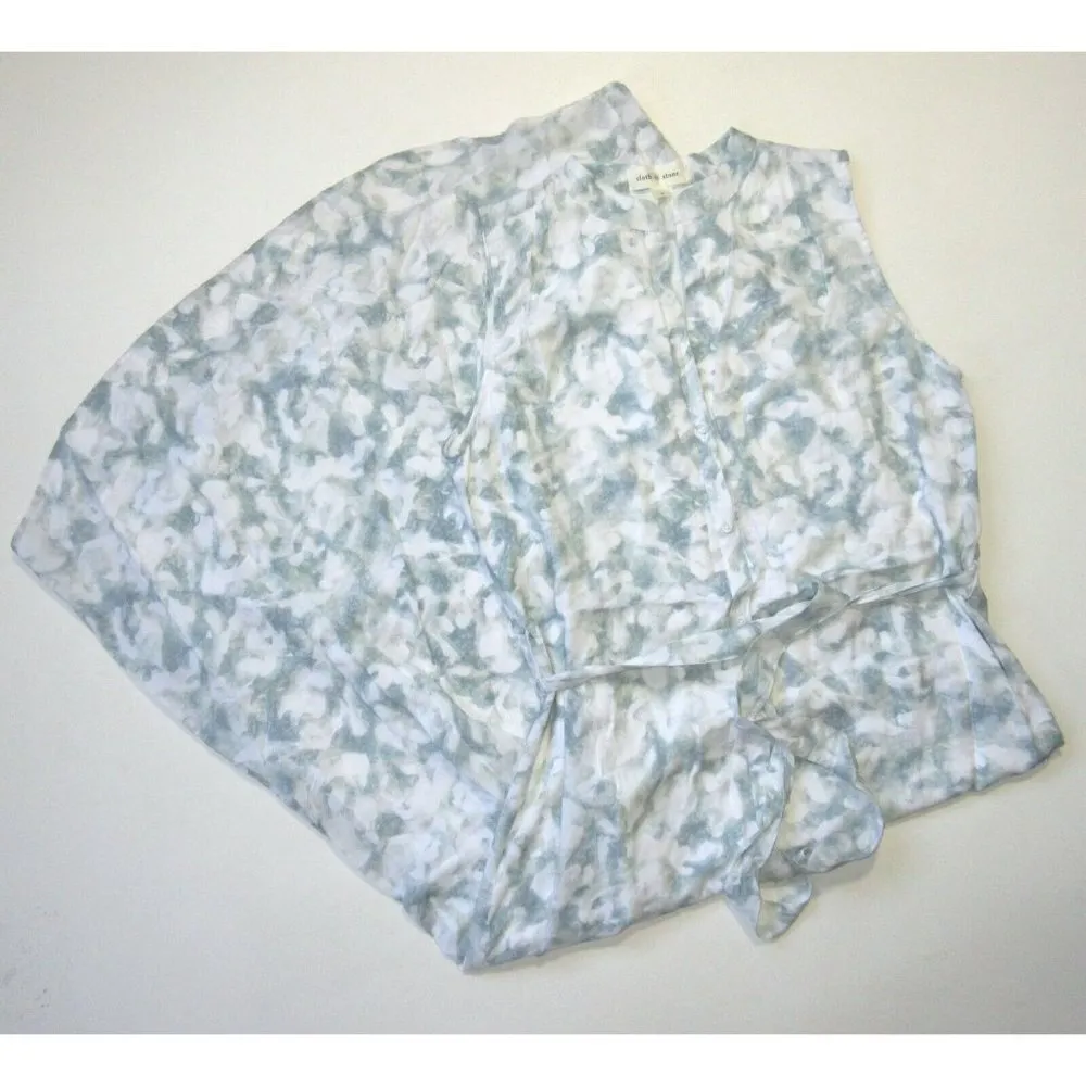 NWoT Anthropologie Cloth & Stone Button Down Maxi in Tie Dye Shirt Dress S - Image 2