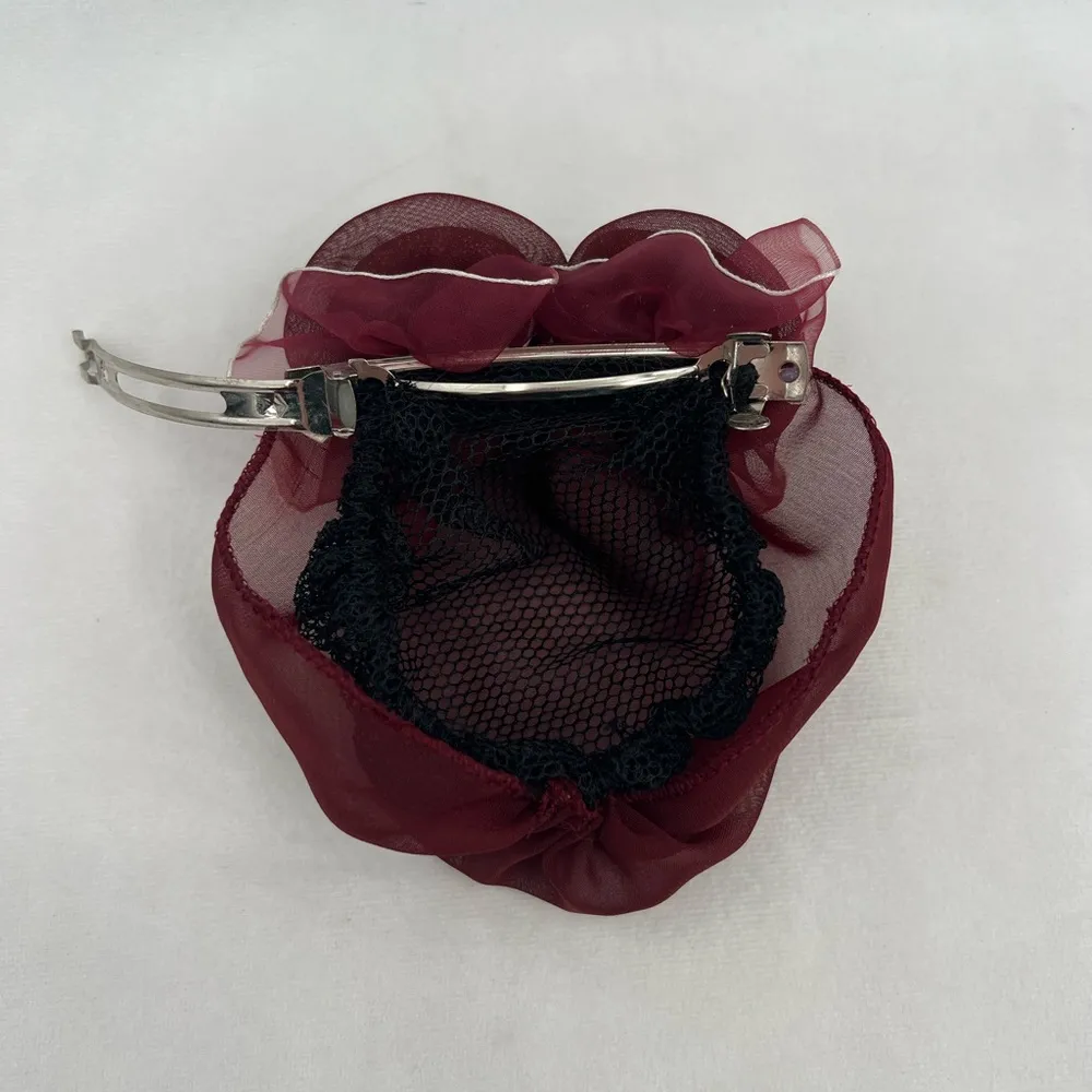 Vintage Floral Bow Red - Image 6