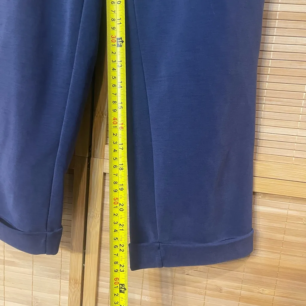 Bailey 44 navy blue sweatpants joggers cuffed pants woman’s size small SOFT - Image 5