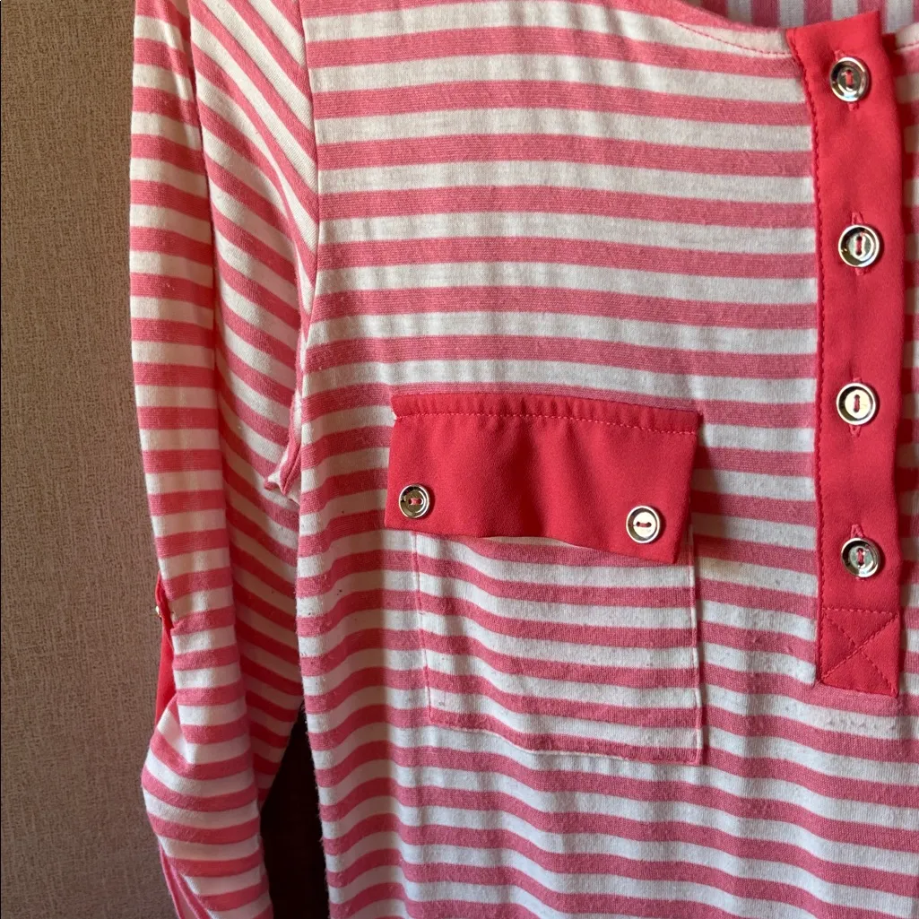 Faith and Joy Striped Top petite large - Image 2