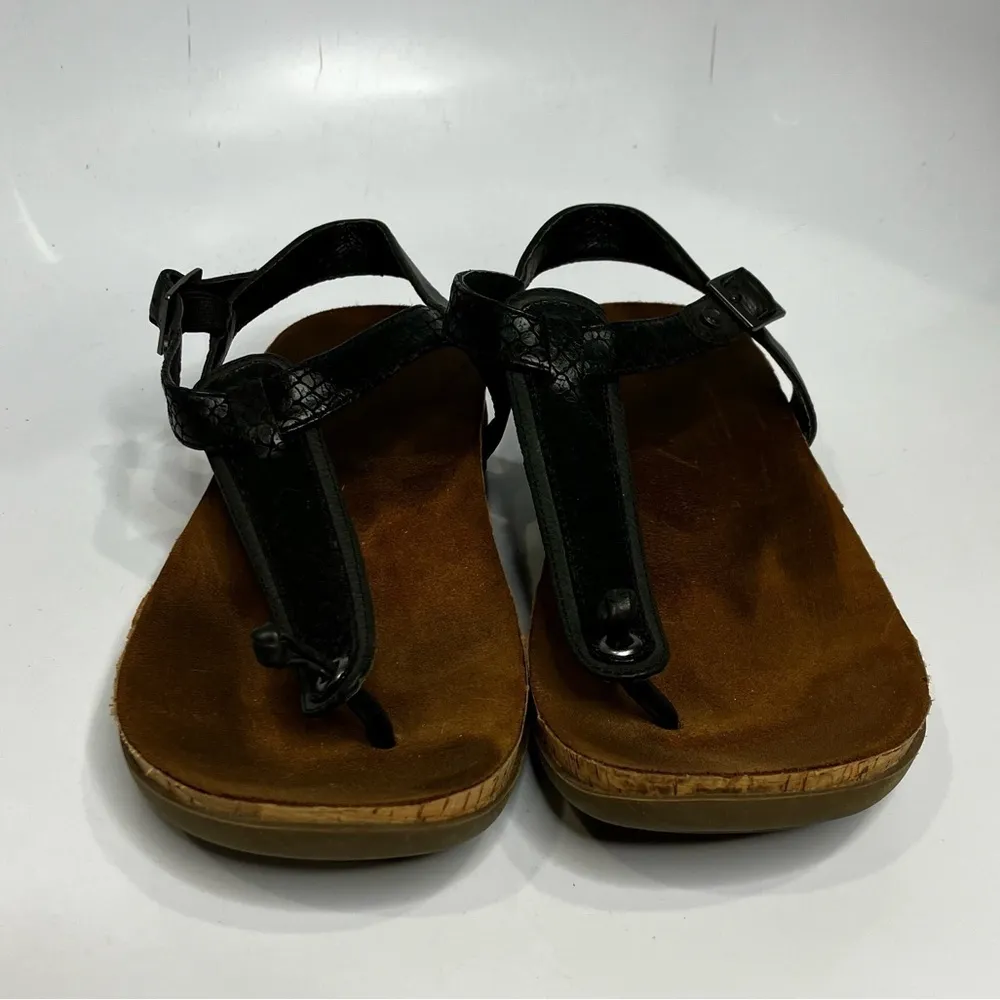Bearpaw sandals black‎ size 8 - Image 2