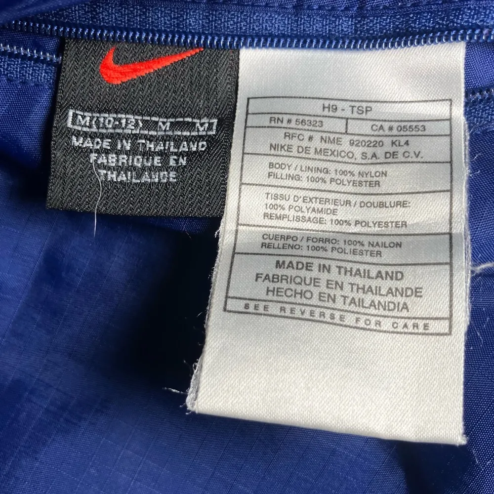 Vintage Y2K Nike reversible puffer jacket - Image 5