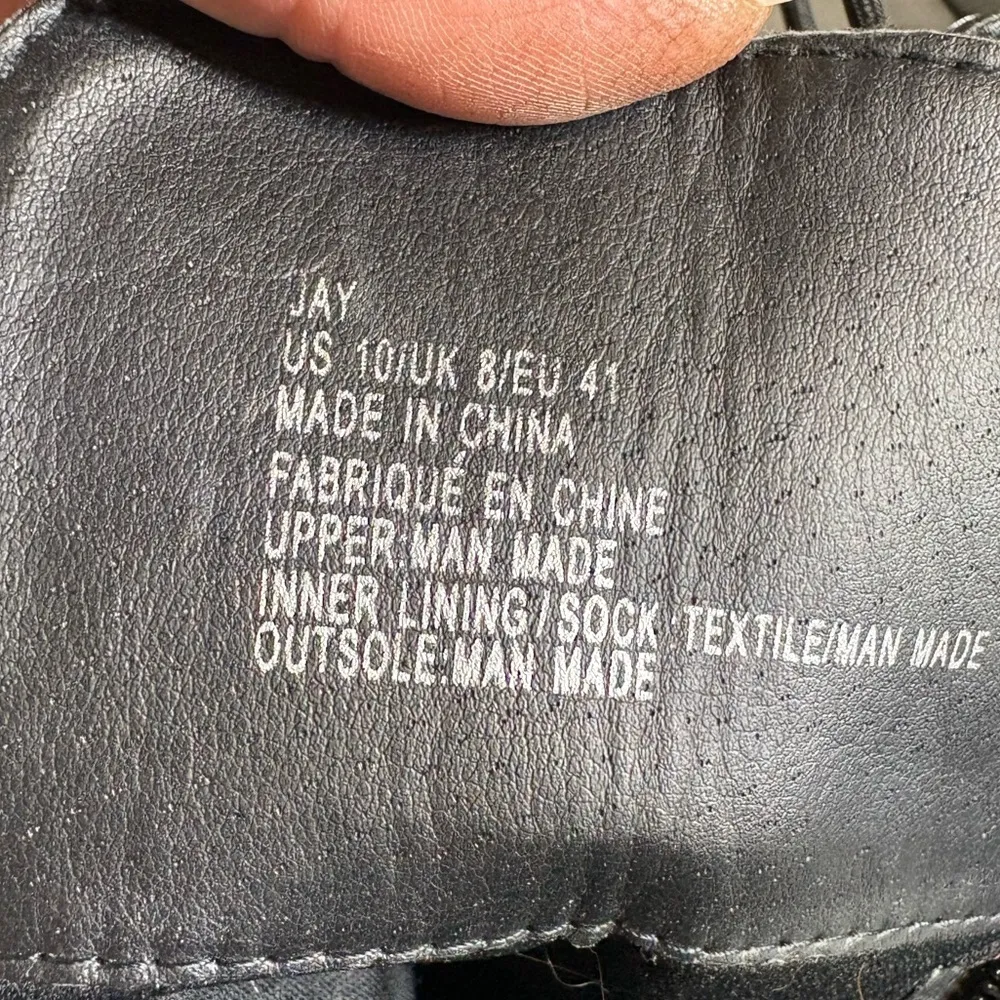 Source Unknown Woman’s black heeled boots size 10 - Image 12