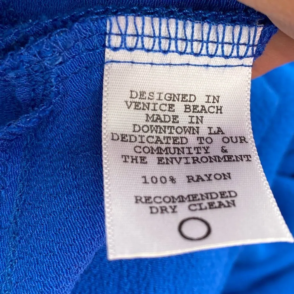 Flynn Skye Blue‎ Wrap Shorts Romper - Image 7