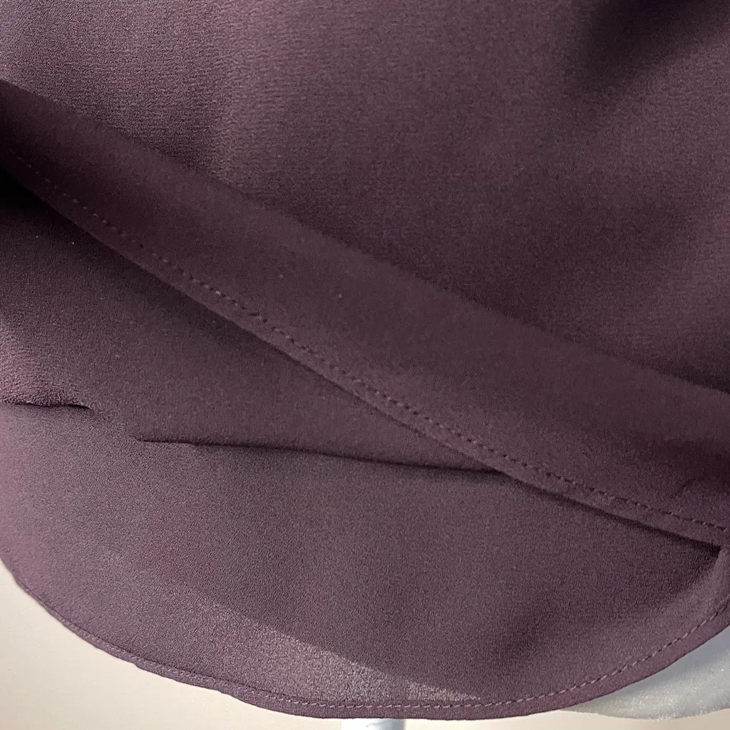 BABATON Aritzia Embroidered Lace Everly Camisole Deep Purple Tank Top XS - Image 6