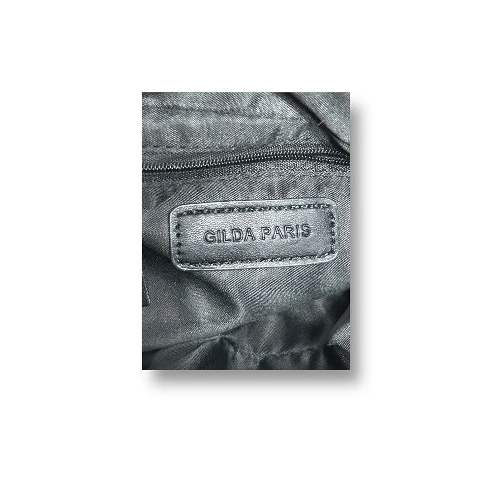 Gilda Paris Leopard Print Faux Fur Shoulder Bag Crossbody Plush Soft Zip NWT Brown - Image 10