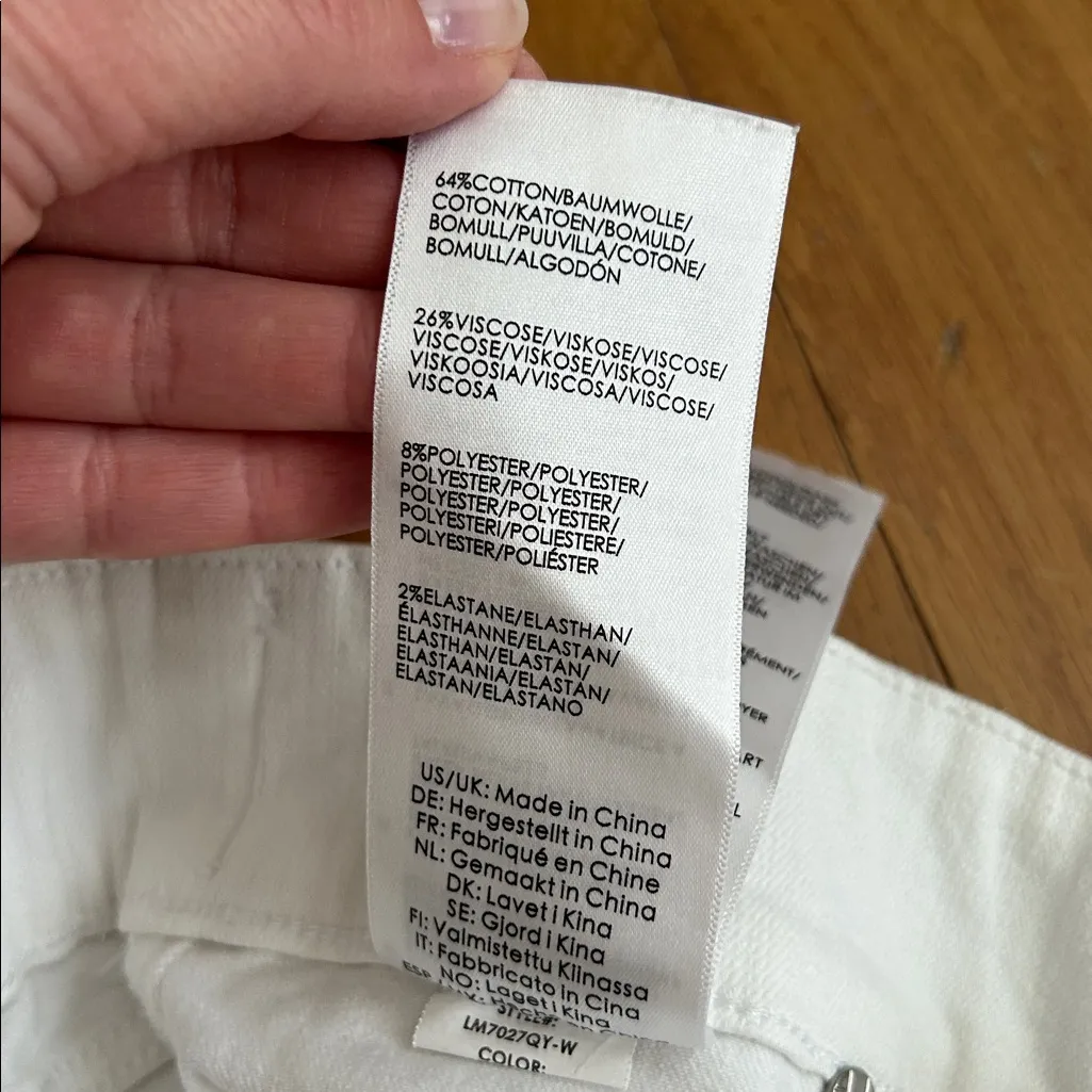 Liverpool The Crop White Jeans - Image 8