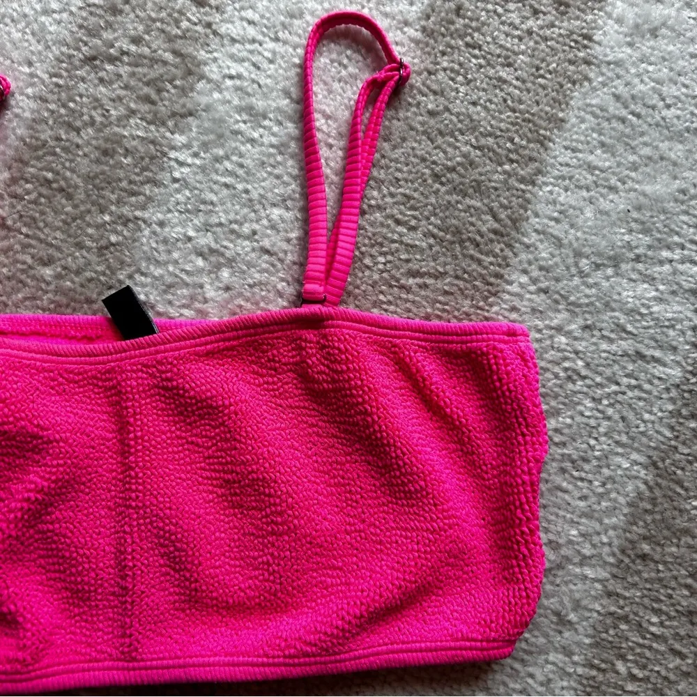 Love & Bikinis Turks and Caicos Tube Bikini Top Pink Size undefined - Image 4