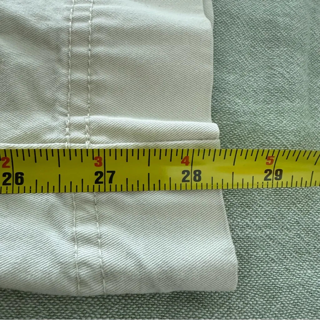 Abercrombie & Fitch Women’s Cargo Pants Light Beige Size 4 Gorpcore - Image 8