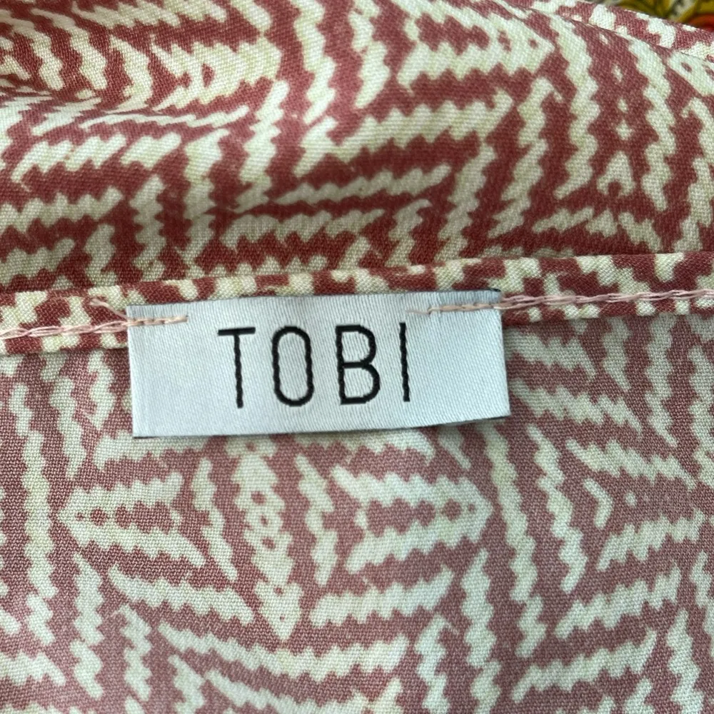 Tobi Geometric Print Long Sleeve Romper Size Small - Image 3