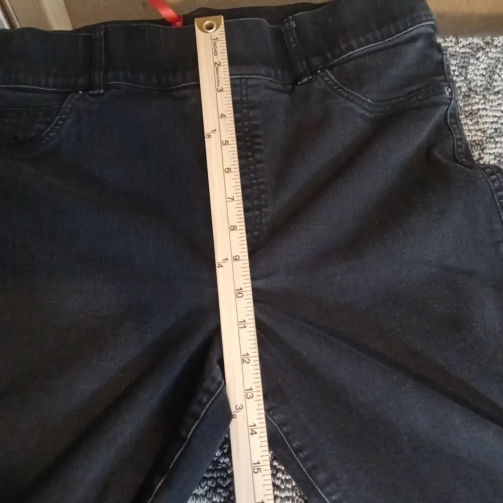 SPANX Everywear Ankle Skinny Black Womens Jean Tummy Control Size 1X T - Image 6