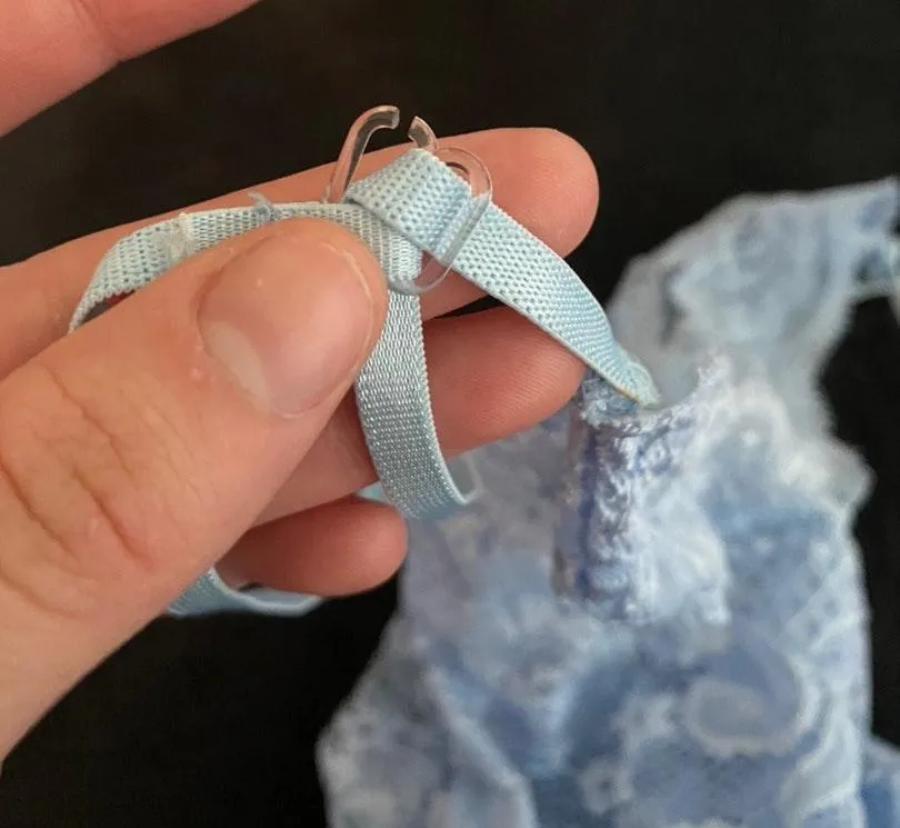 Blue Lace Bralette - Image 4