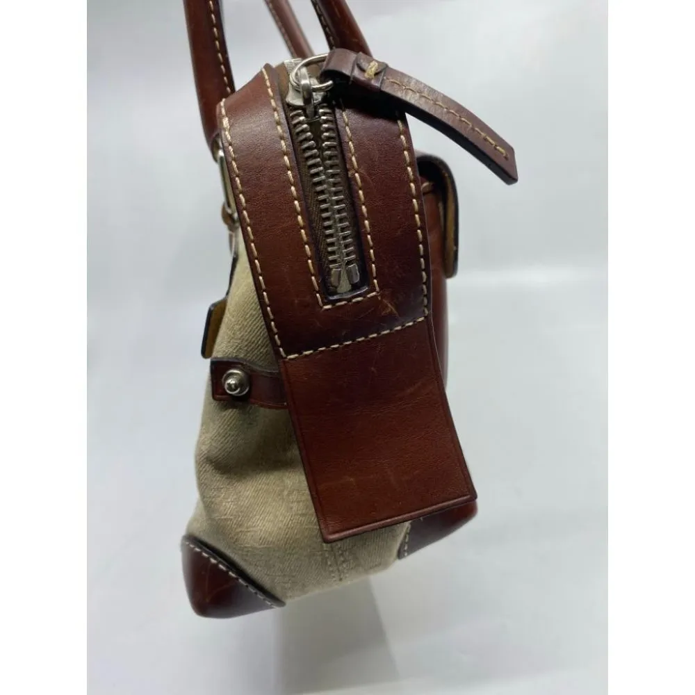 DOONEY & BOURKE Tan Brown Medium Size Doctor Bag - Image 7