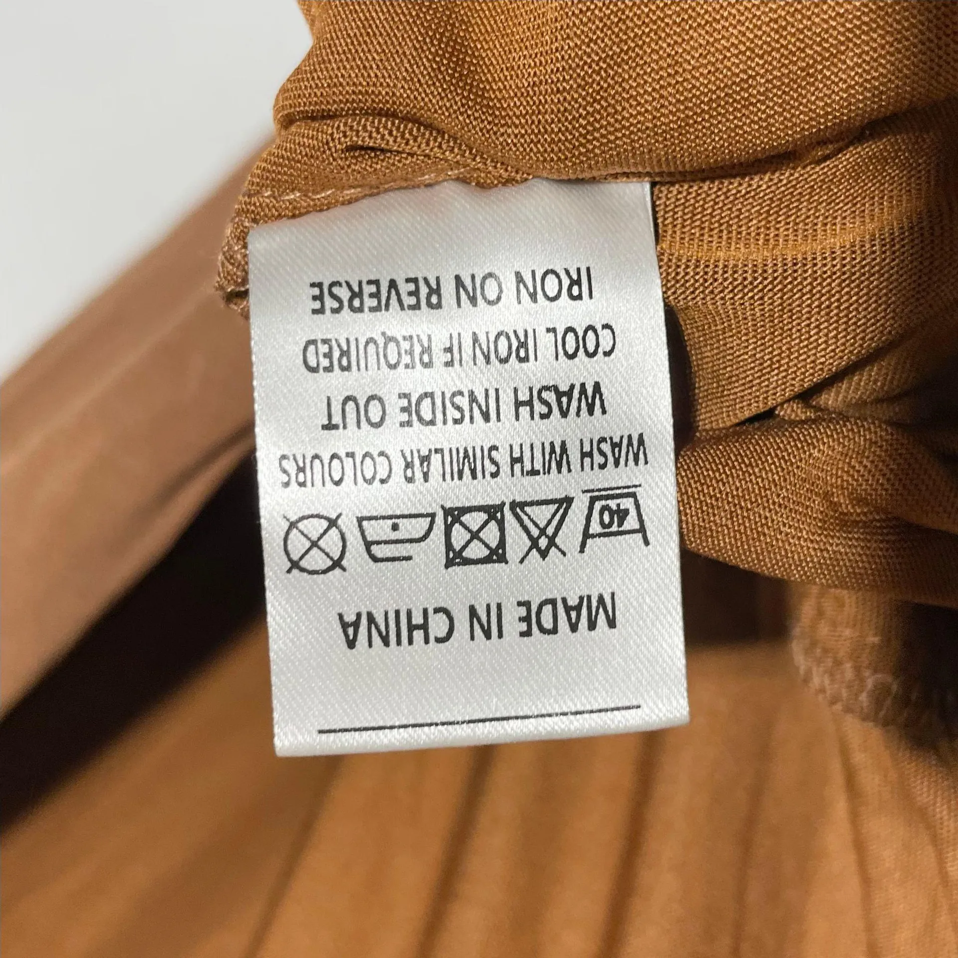 New  Sleeveless Belted Waist Jogger Jumpsuit Cisco Dark Tan Size XL - Image 16