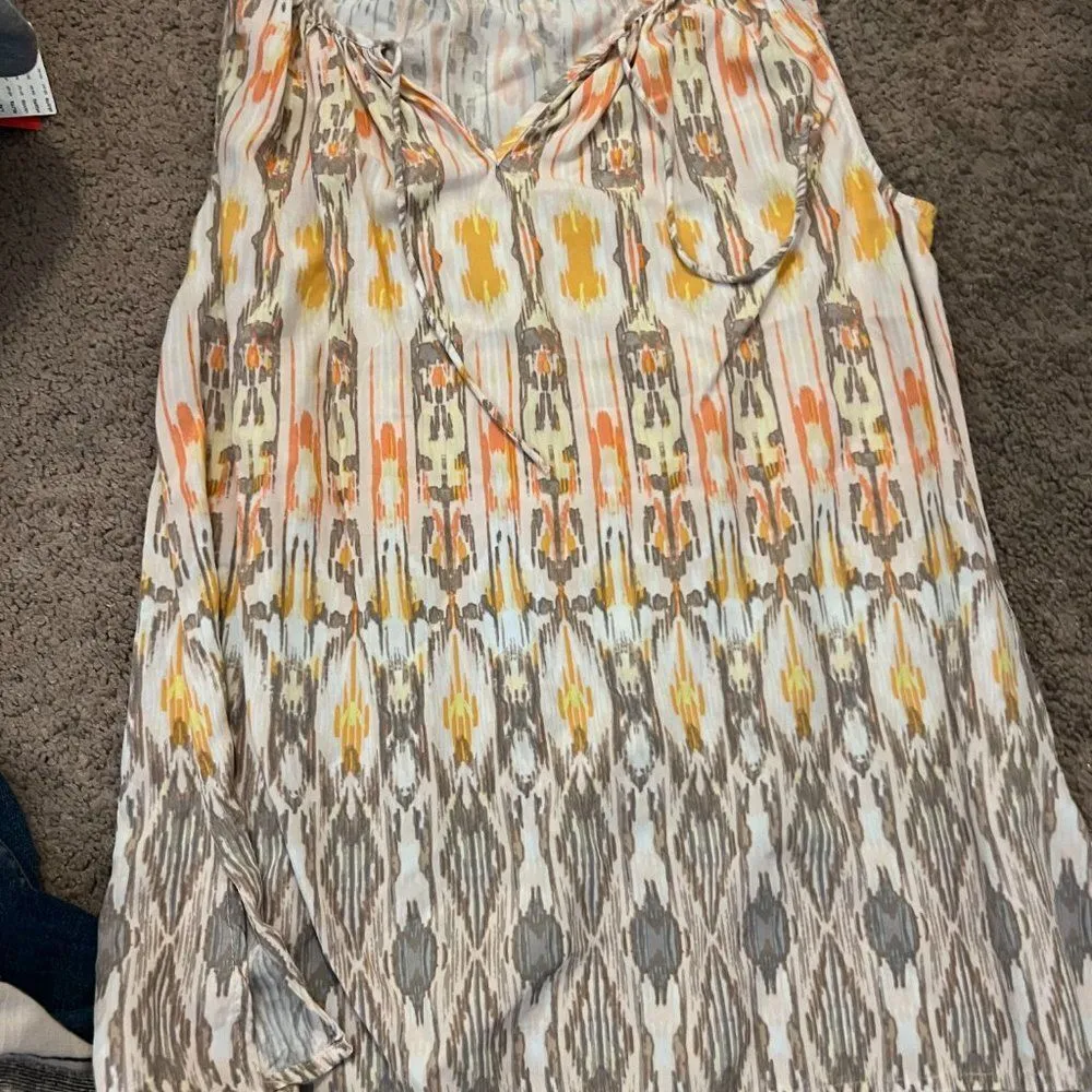 Crosby small colorful tank top Orange - Image 3