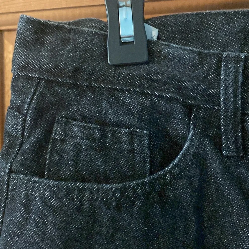 United Colors of Benetton Size 44 Women's Black Boot Cut Jeans NWT US 31 Size M - Image 3