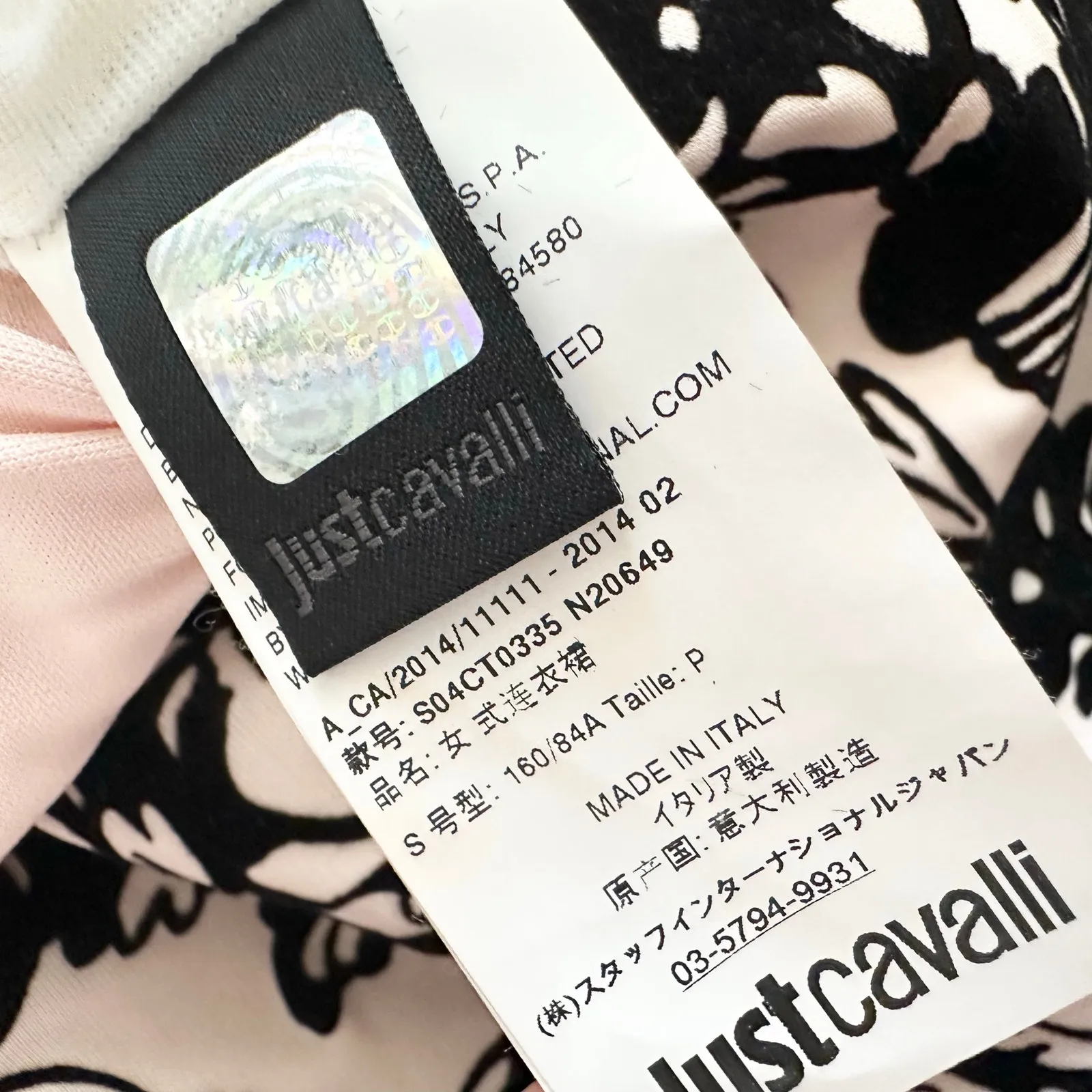 Just Cavalli Blush Pink Black Velvet Baroque Scroll Design Bodycon Keyhole Dress - Image 10