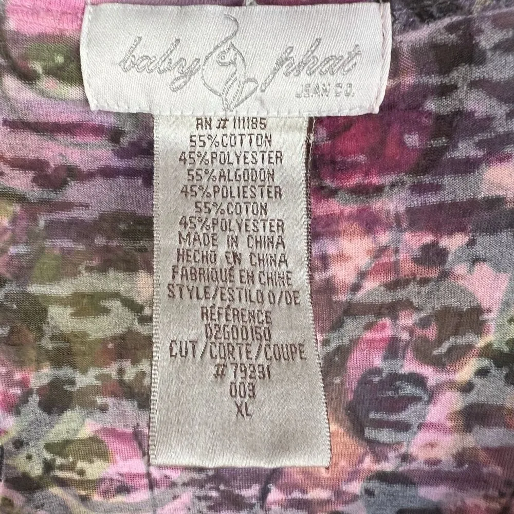 Baby‎ Phat Womens Multicolor Butterfly Fairy Dress Size XL Cottagecore - Image 2