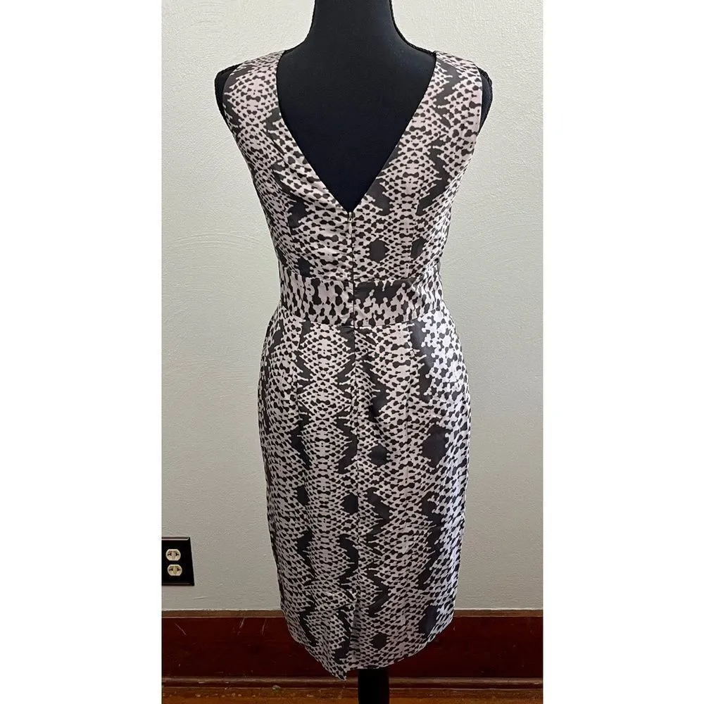 Banana Republic Sleeveless Snake Print Dress - Image 5