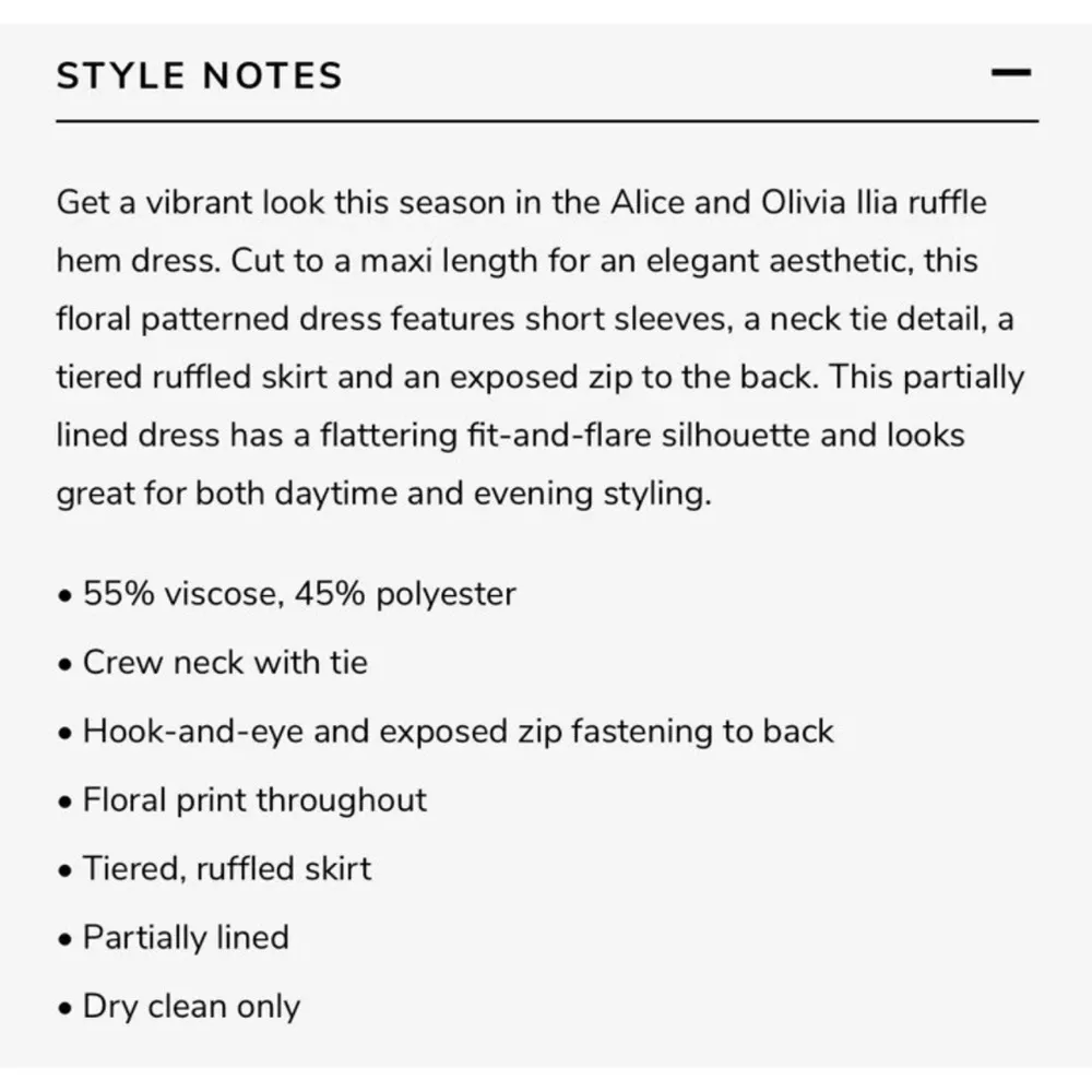 Alice + Olivia Floral Ilia Tiered Fit Flare Ruffle Maxi Dress Wedding *READ* - Image 10