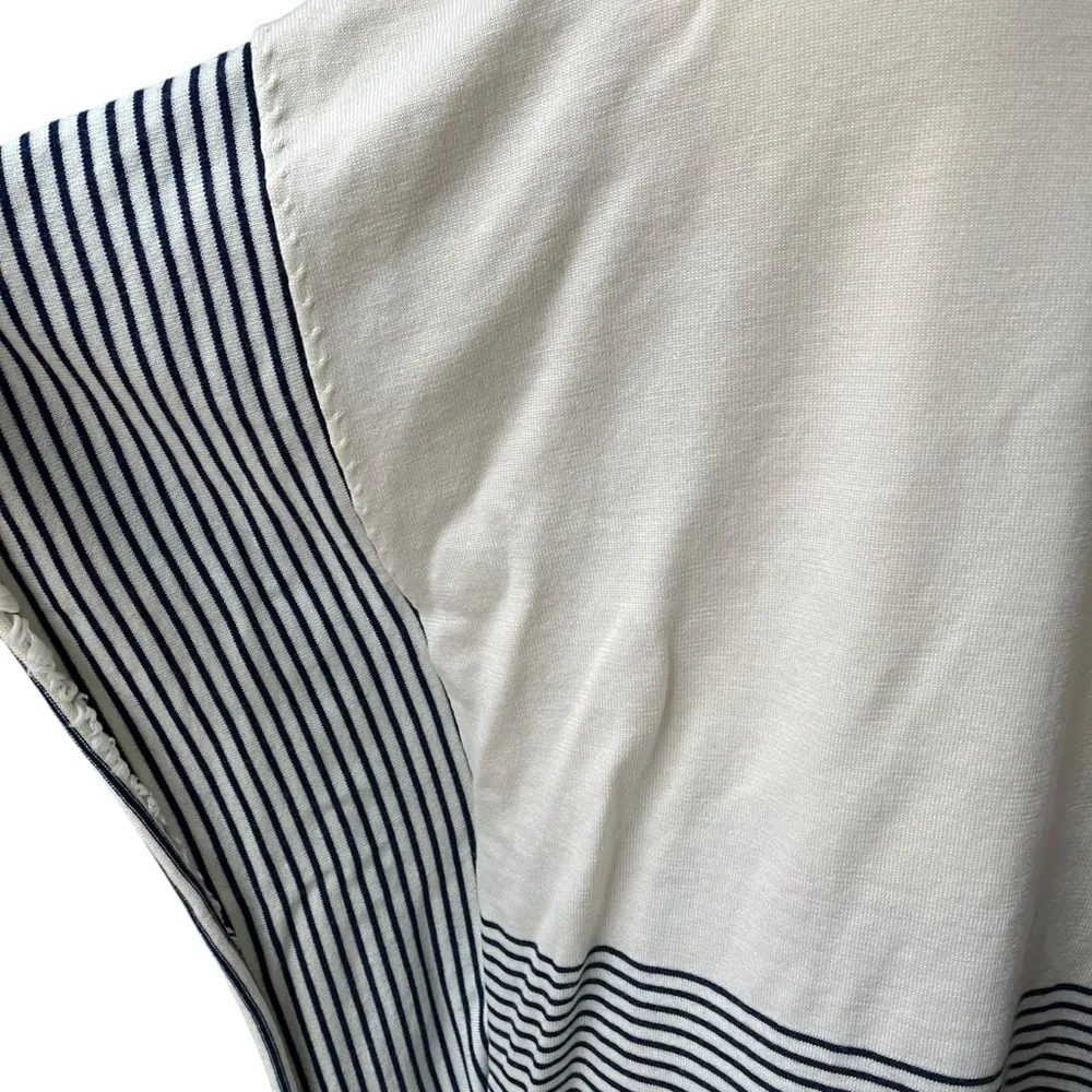 Vineyard Vines Merino Wool Sweater Striped
Fringe Poncho Cape XS/S - Image 9