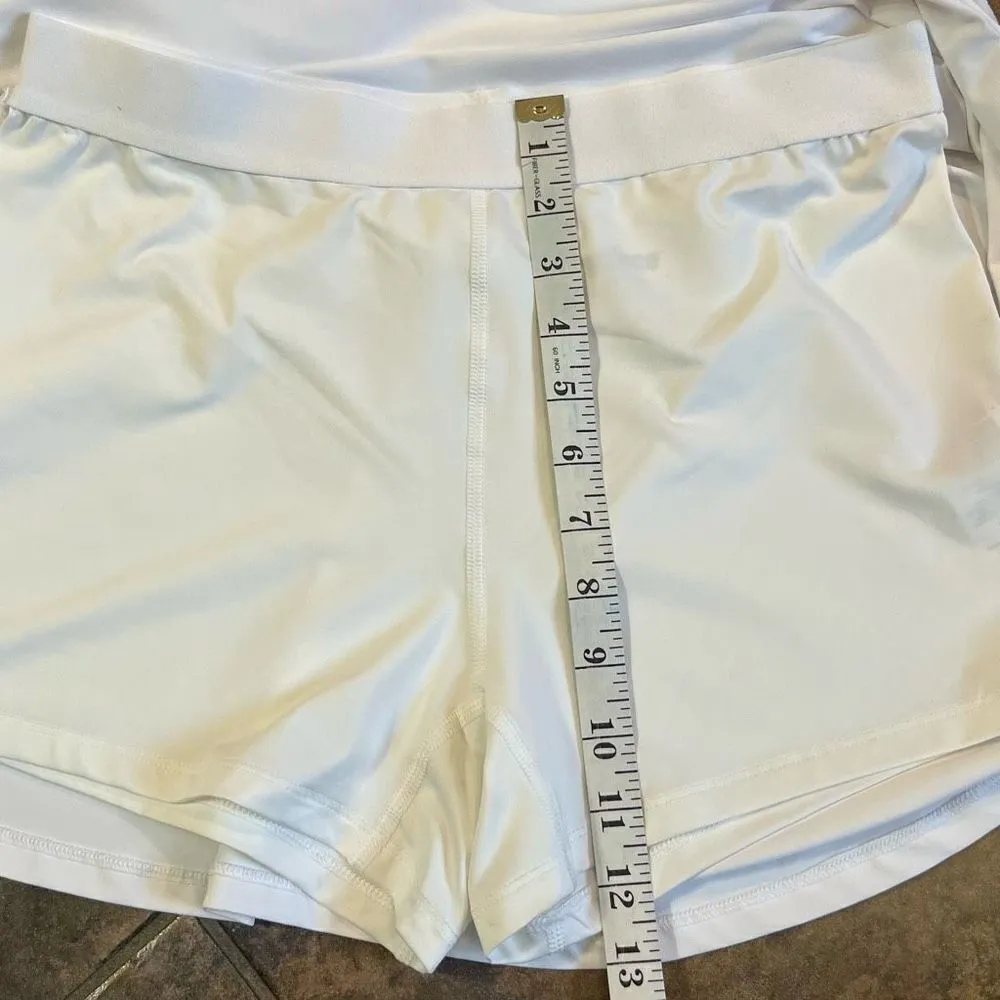 NWT Prince Women’s White Tennis Dress Undershorts Include Medium White - Image 12