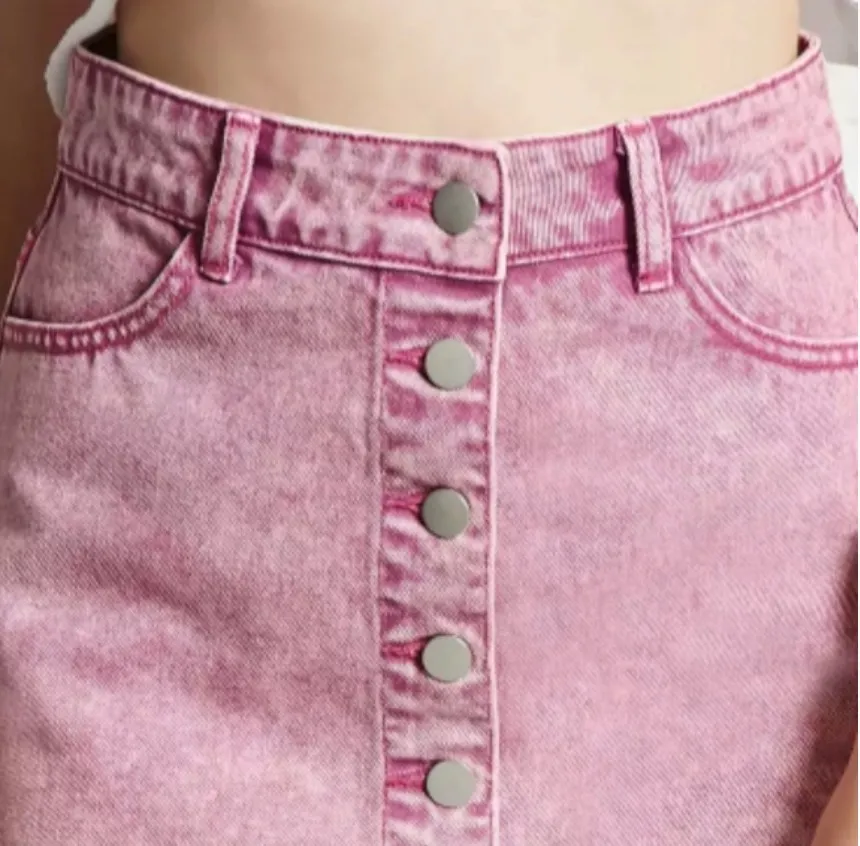 NWT Denim Mini Skirt - Image 5