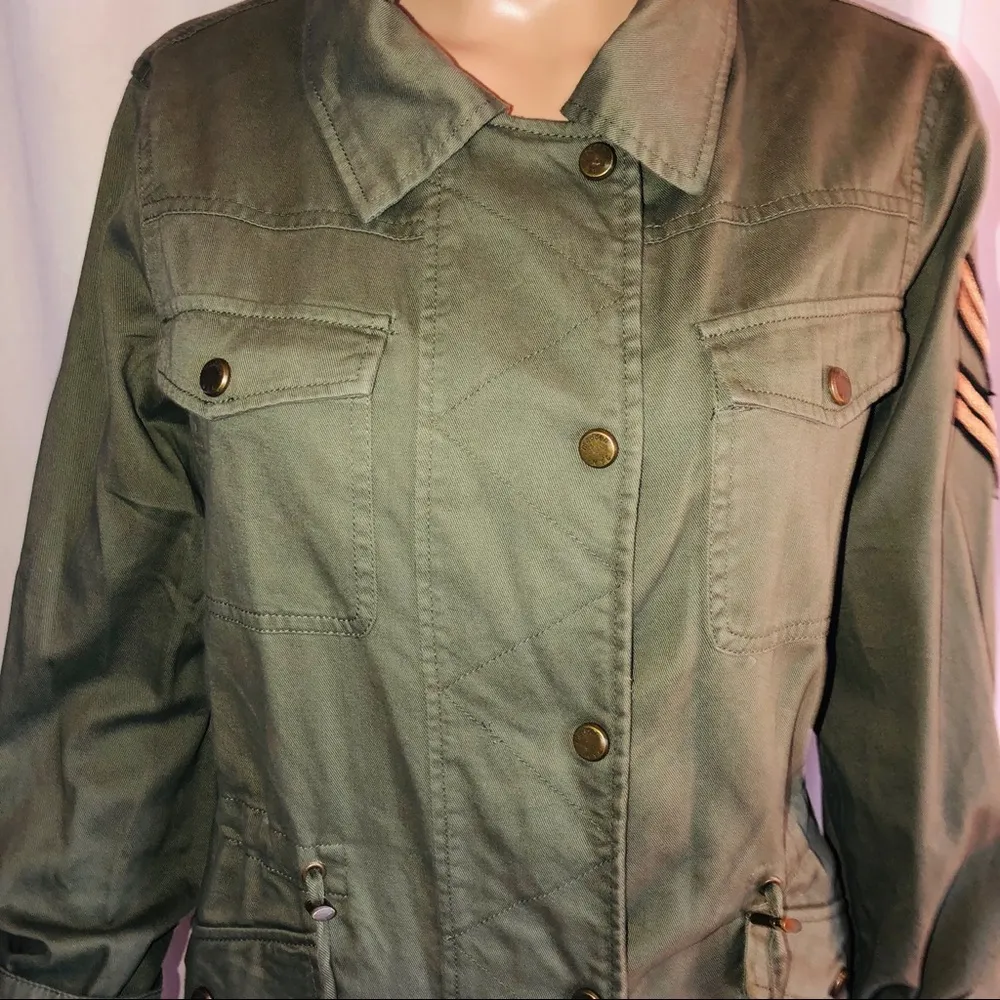Steve Madden  green utility jacket - Image 4