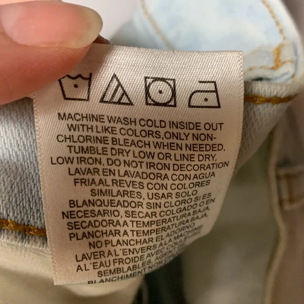 Wrangler Wide Leg Long Jeans Size 32 - Image 6