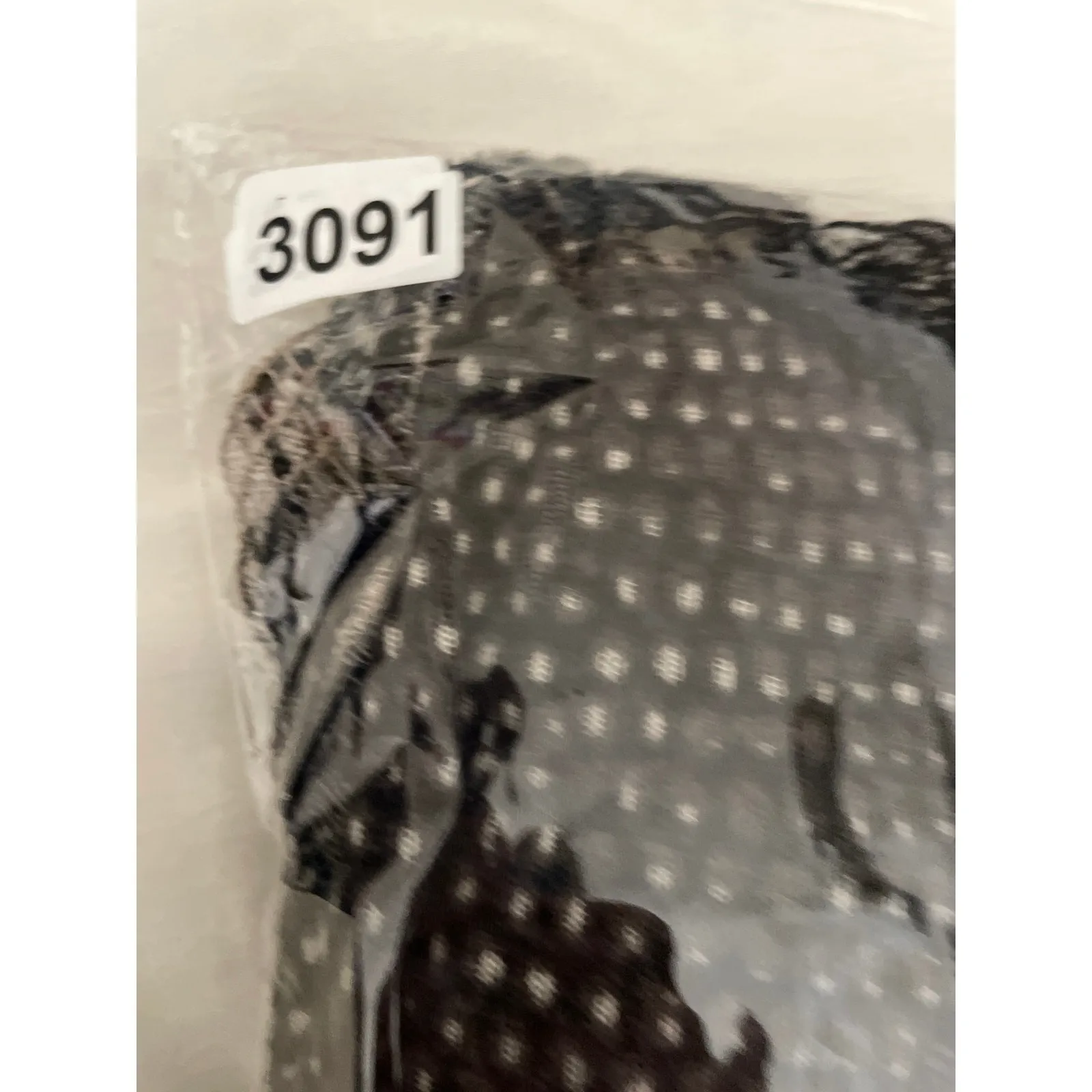 Lior Luxe Paris Women Top M Black Asymmetrical Layered Mesh Artwear Indie Grunge Size M - Image 10