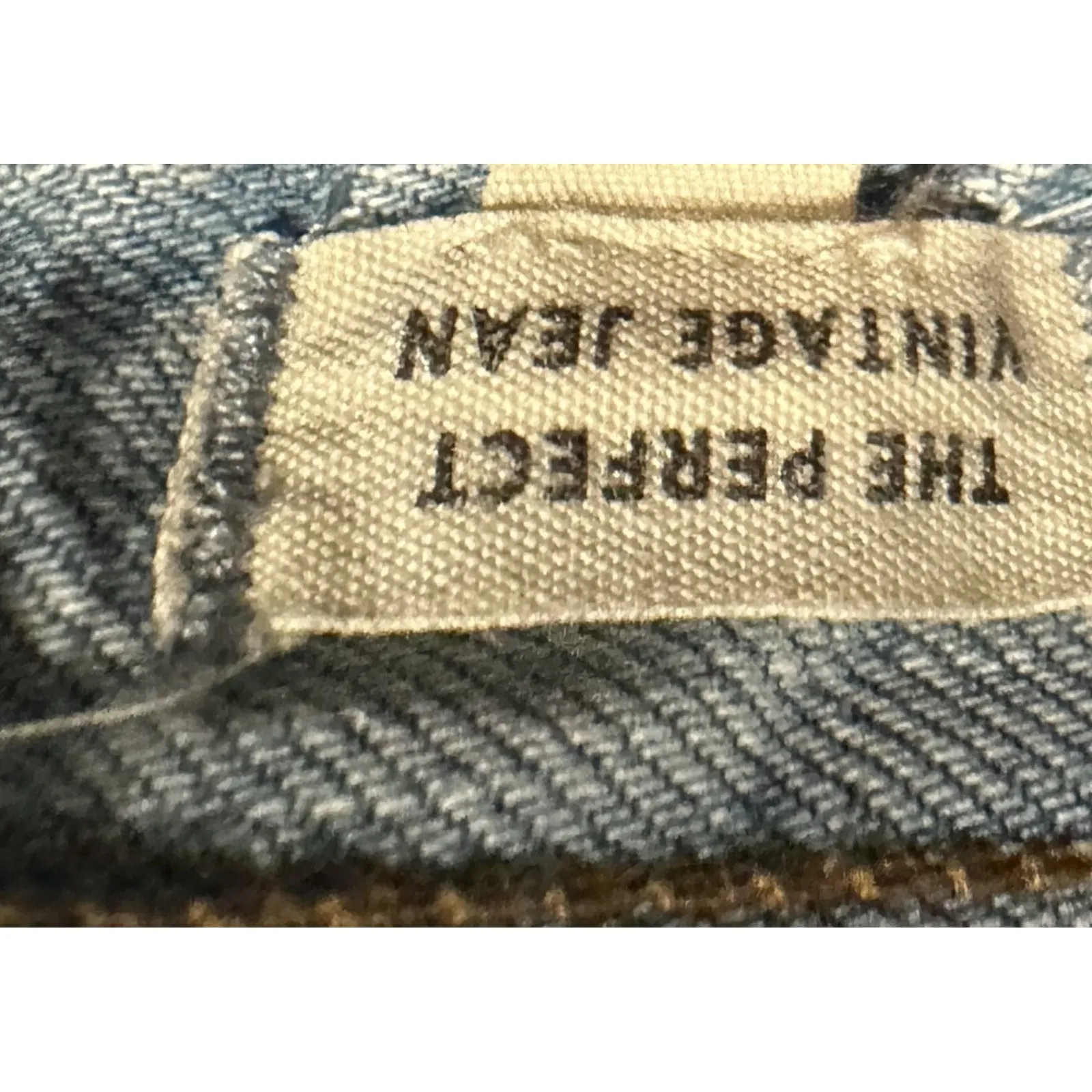 Madewell Perfect Vintage Jean 27T Light Wash High Rise Stretch Denim Women’s - Image 7