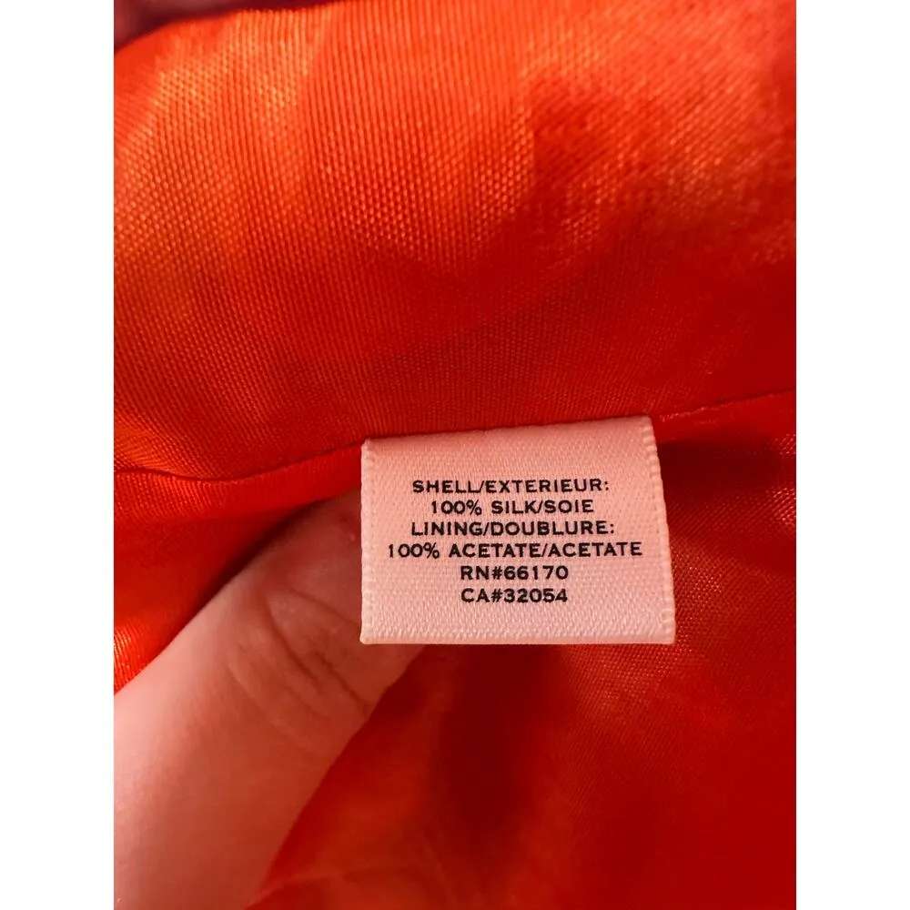 Anthropologie Moulinette Soeurs Polka Dot Silk Dress Size 10 - Image 10