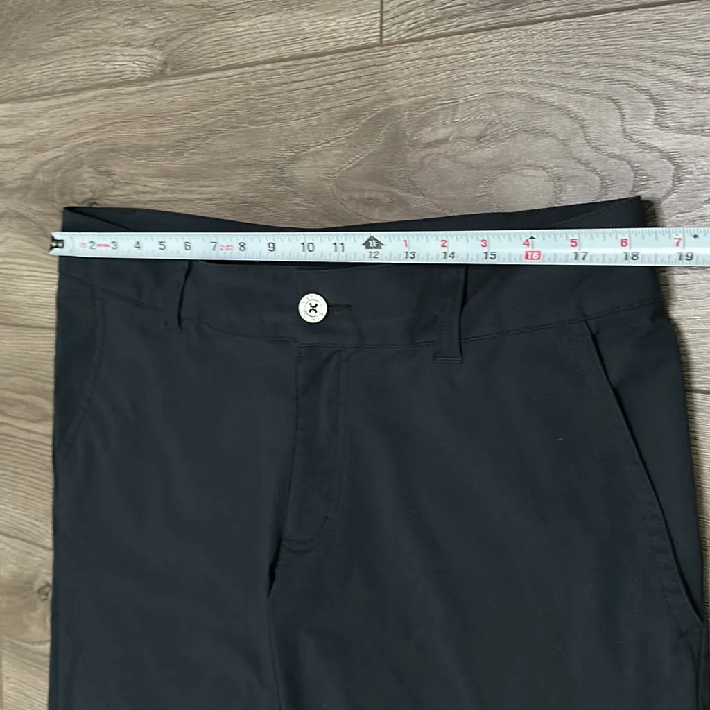 Columbia Omni-Shield Mid Rise Stretch Black Hiking‎ Casual travel Pants 14 Short - Image 8