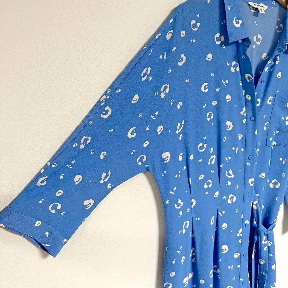 Whistles Watercolour Animal Dress Size 14 - Image 8