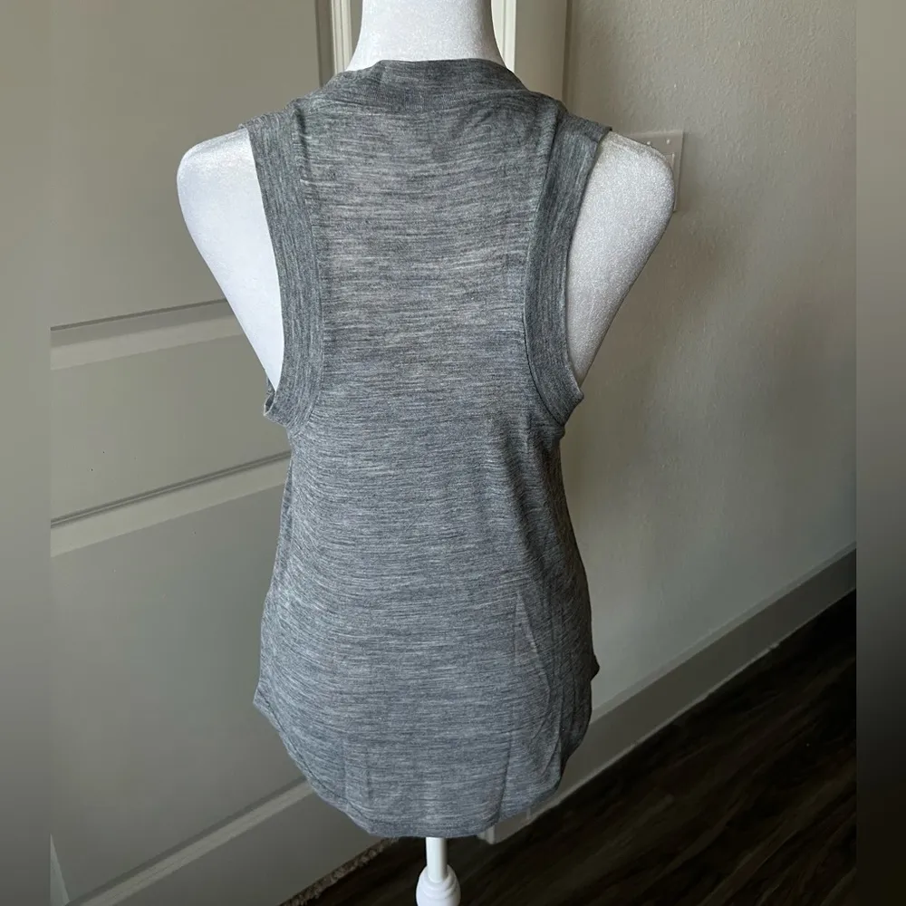 Gray Sleeveless Women's Top - Image 8