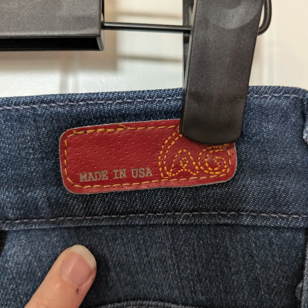 ADRIANO GOLDSCHMIED AG Farrah Skinny High Rise Jean W26 Medium Wash - Image 4