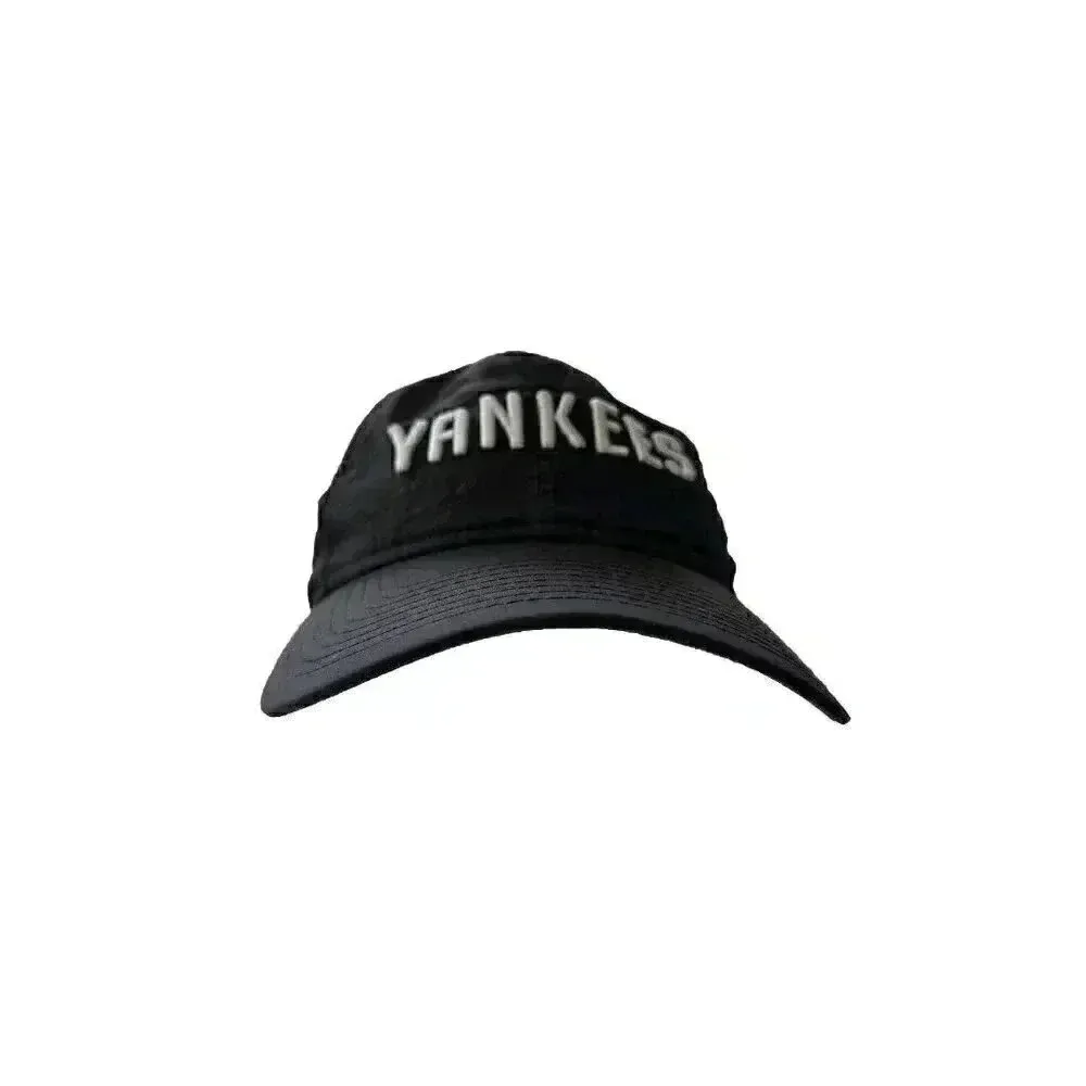 New York Yankees Hat Women or Youth Strapback New Era MLB Baseball Cap blk Black - Image 6