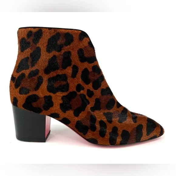 Christian Louboutin Disco 70s Leopard Pony Hair So Kate Marmada Boot Size EU 35 - Image 3