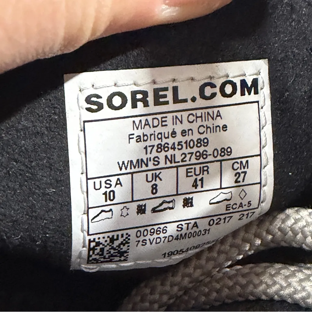 Sorel Women’s PDX Lexie Wedge Lace-Up Ankle Boots Bootie in Gray Quarry 10 - Image 14