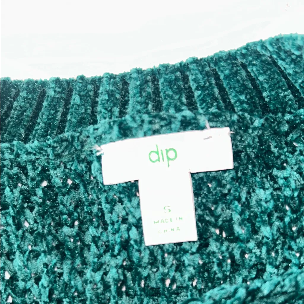 Dip Forest Green Crew Neck Sweater - Image 4