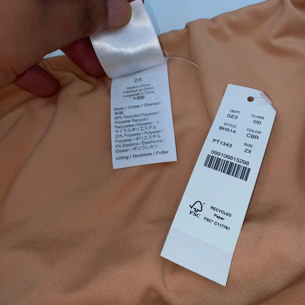 New NWT J. Crew Floral Scrunchie Hipster Bikini Swim Bathing Suit Bottom Size 2X - Image 8