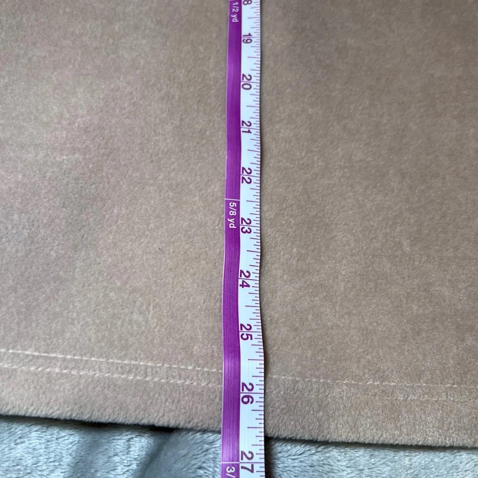 Nick & Sarah Zip Up Fleece Jacket Womens 1X Plus Size Beige Embroidered Leaves Tan - Image 14