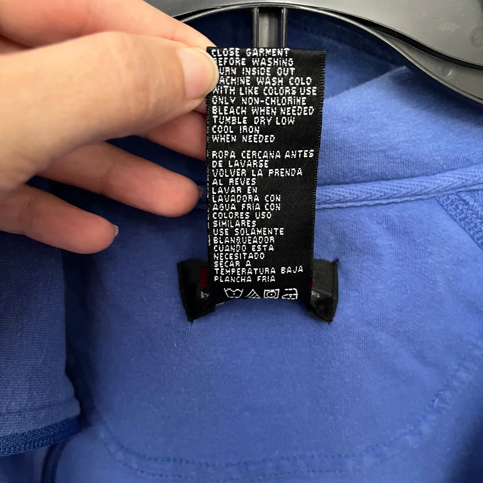 Vtg Y2K Cassini Track Zip Womens Jacket Sz XL Retro Streetwear Athleisure Stripe Blue - Image 11