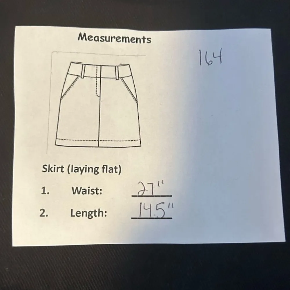 DIVIDED by H&M Women's Black Denim Mini Skirt Size 8 Casual - Image 4