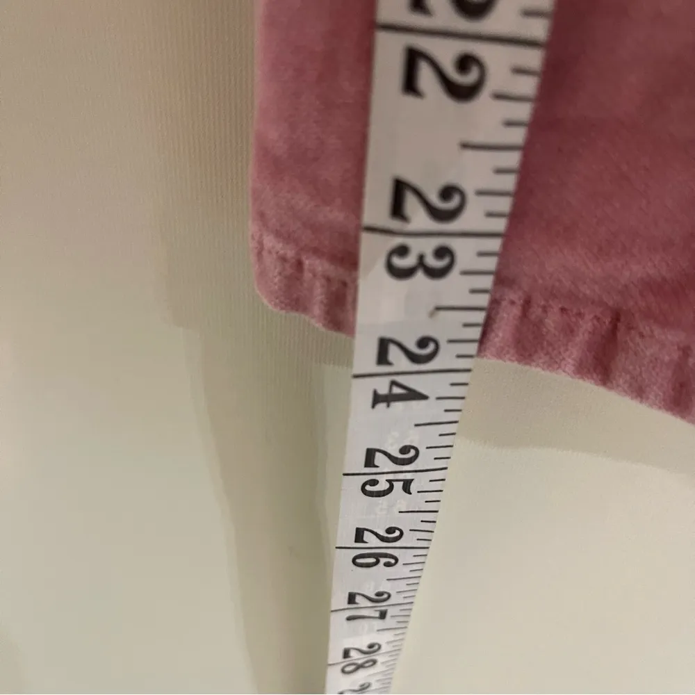 ISABEL MARANT ANYREE PINK COTTON VELVET PANT sz 44 US 12 - Image 5