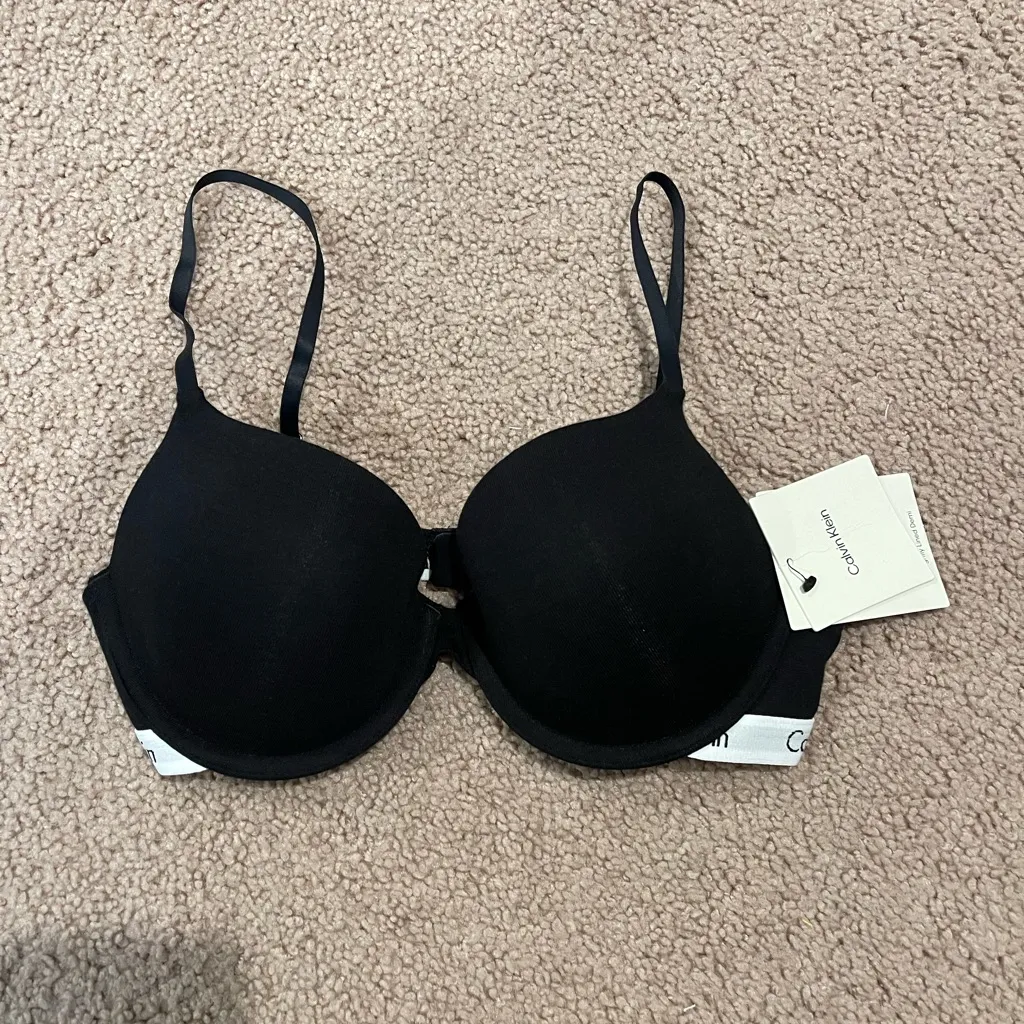 CALVIN KLEIN Underwear Cotton Stretch T-shirt Bra 34C - Image 6