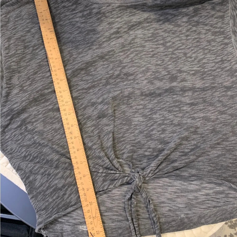 Popcorn Grey Heathered Gray Cotton Short Sleeve T - Image 9