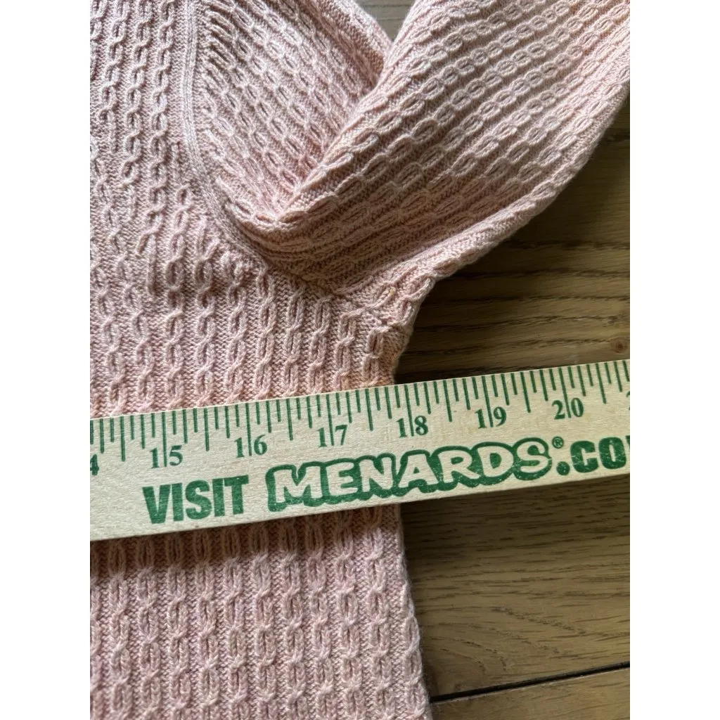 Lands End Women Size Small Long Sleeve Knit Turtleneck Sweater Knit Cotton Blend - Image 5